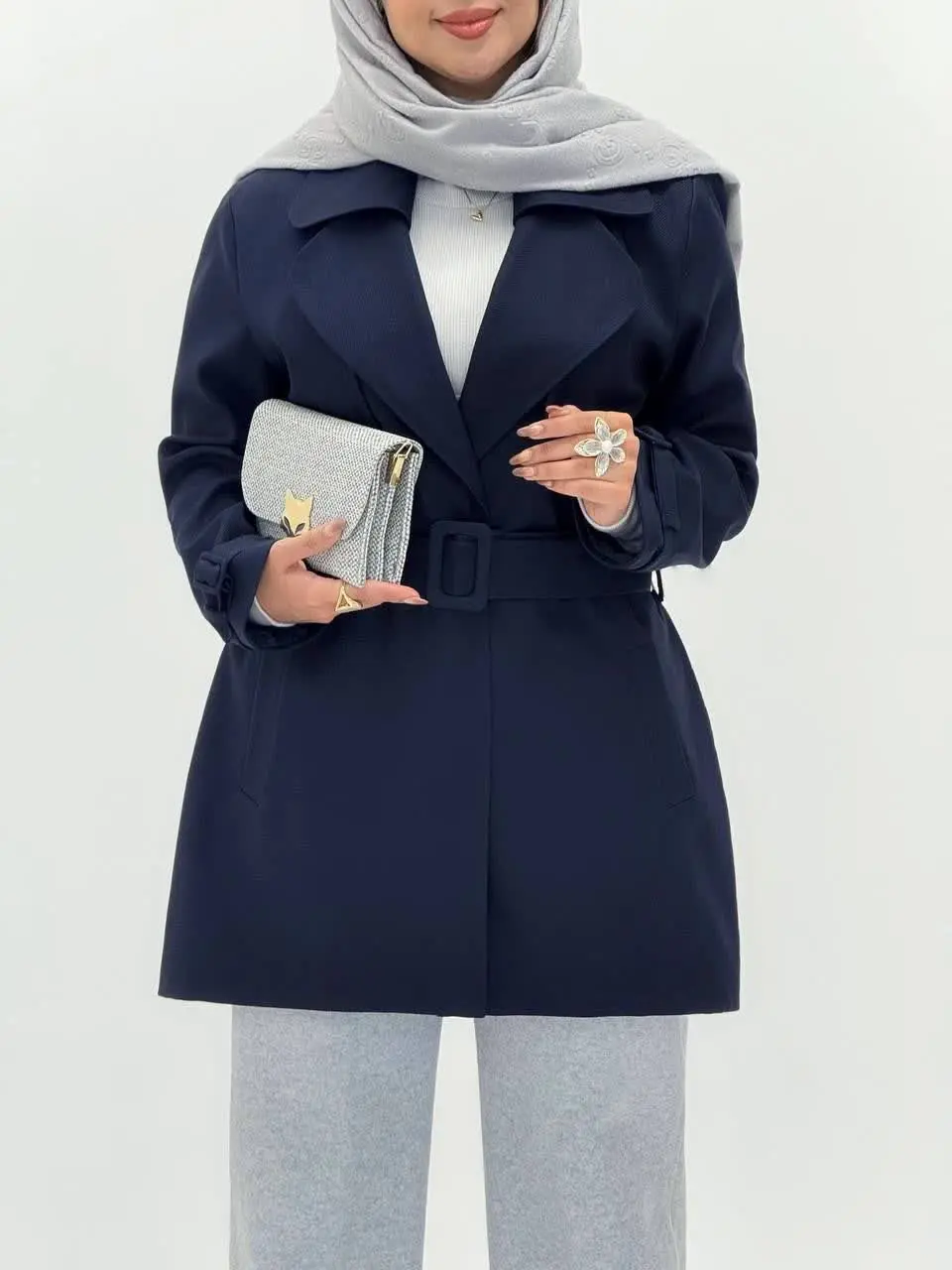 3563-بارونی آستردار تینا